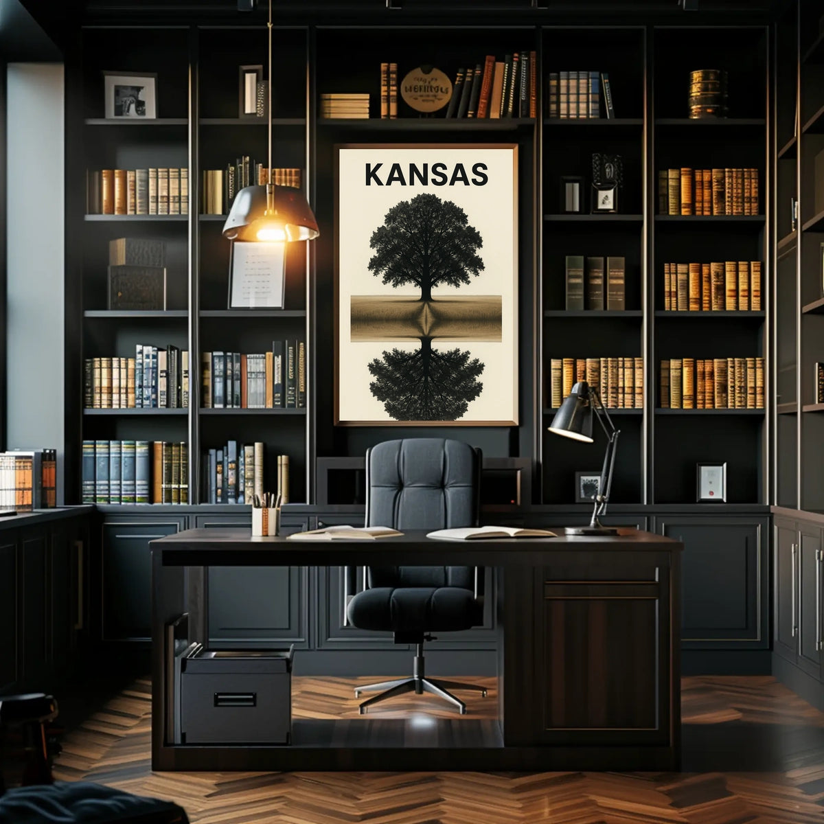 Kansas Reflection Poster