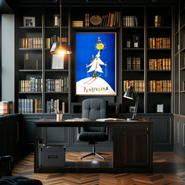 Pontresina Winter Wonderland Poster