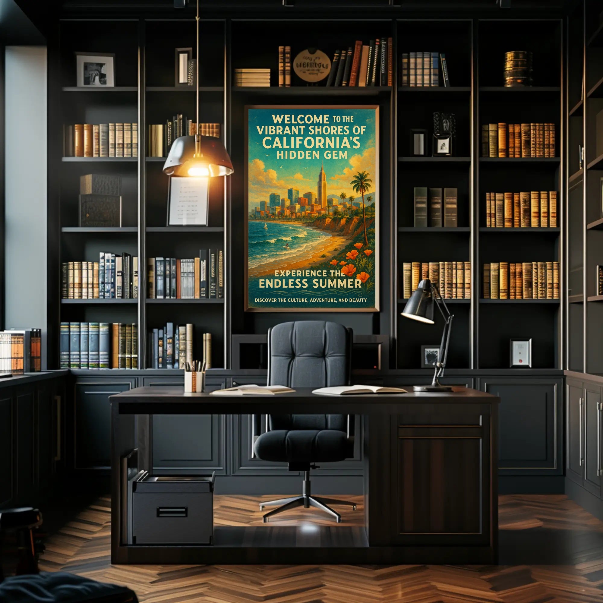 Welcome to Californias Hidden Gem Poster PosterGoat