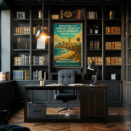 Welcome to Californias Hidden Gem Poster PosterGoat