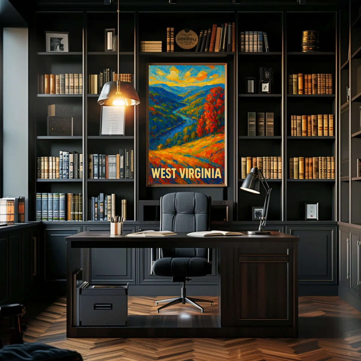 West Virginia Landscape Poster