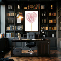 Heart of Sweetness Poster Romantic Wall Art Print