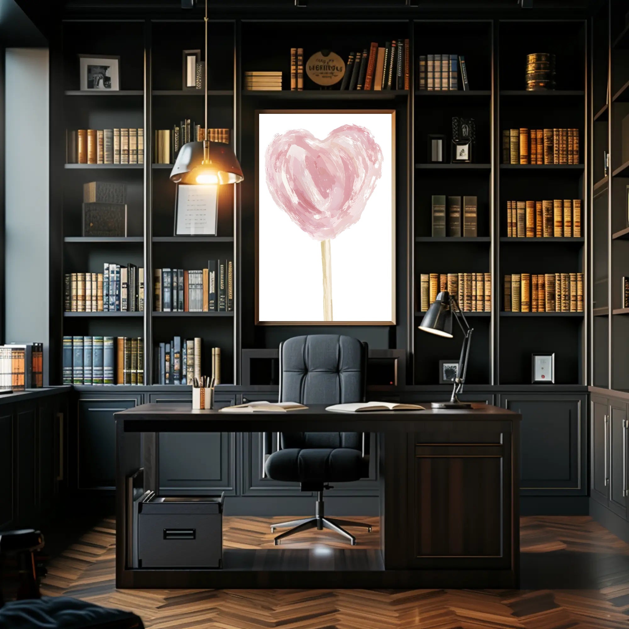 Heart of Sweetness Poster Romantic Wall Art Print
