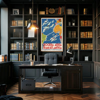 Crociera Aerea Transatlantica Poster