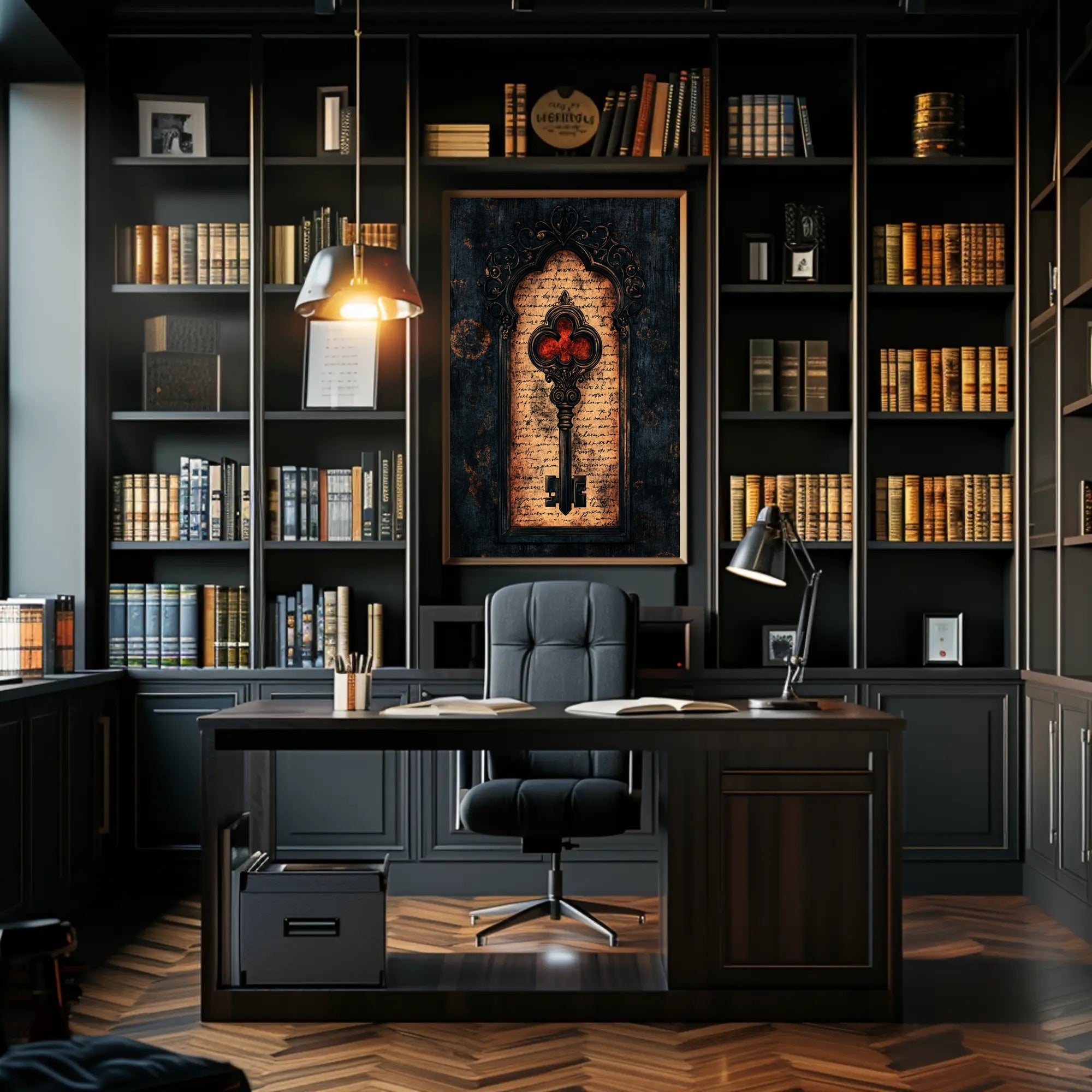 The Ornate Key Poster