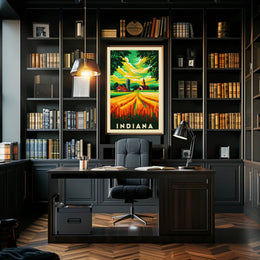 Indiana Countryside Poster