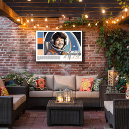 Sally Ride: A Legacy in Space and STEM Poster