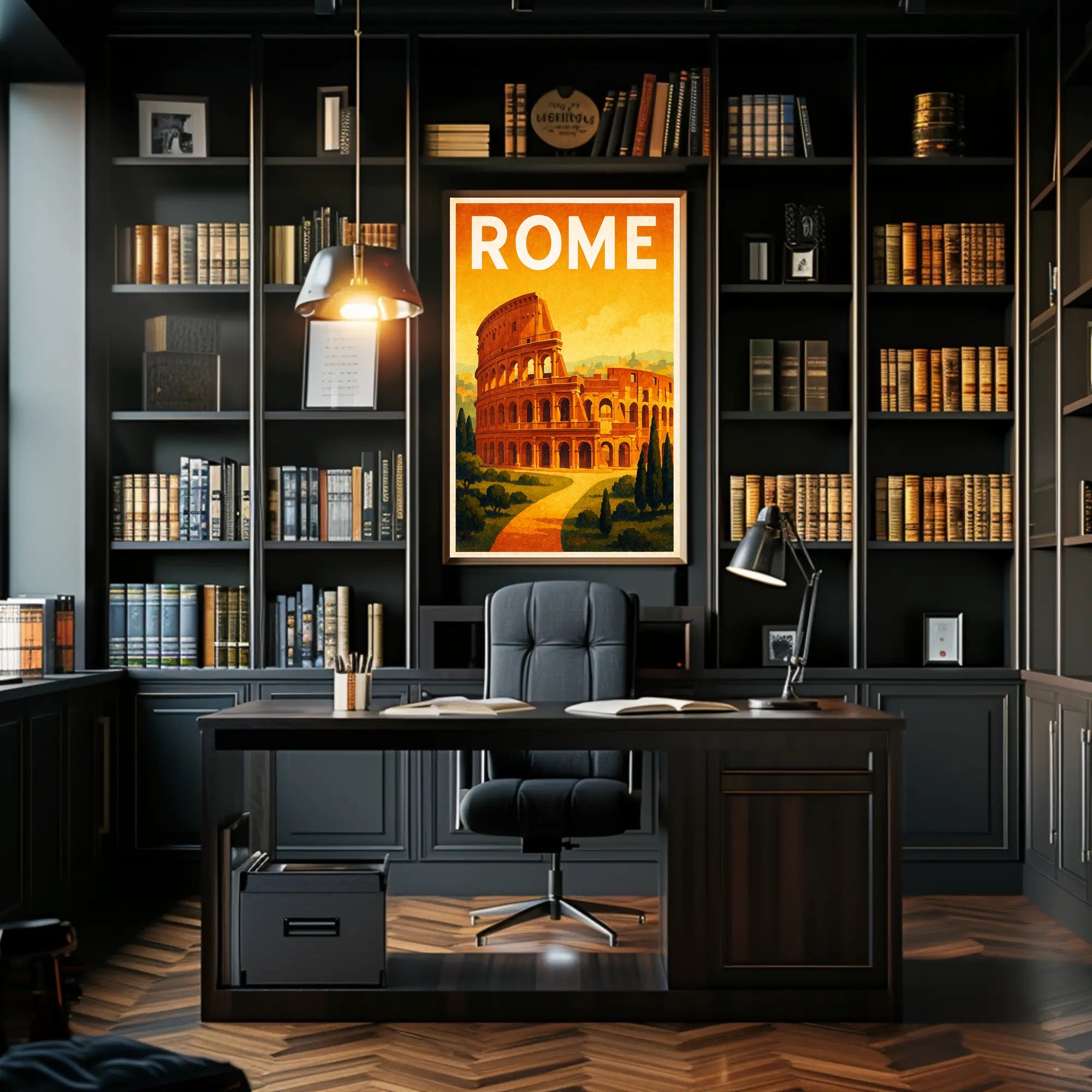 Rome Travel Poster PosterGoat