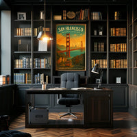 San Francisco Californias Golden Gate Poster