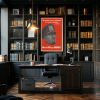 Mussolini's Provocation Poster PosterGoat