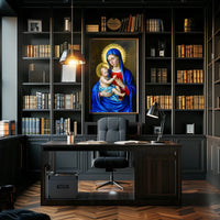 Mary and Jesus Poster
