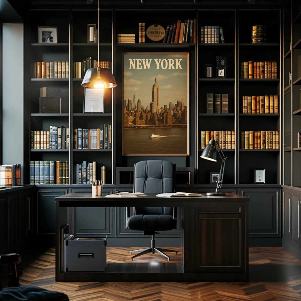 New York Cityscape Poster