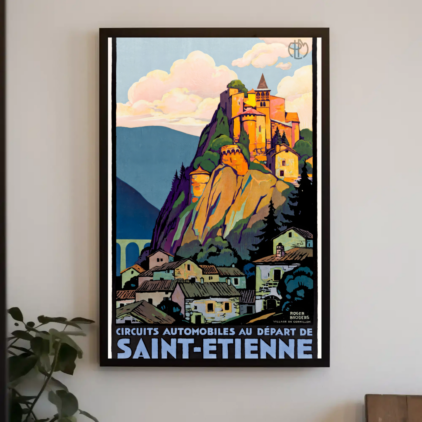 Saint-Étienne, France Poster