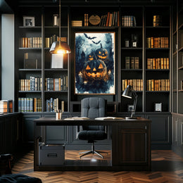 Haunted Halloween Night Poster