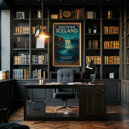 Discover Iceland Poster