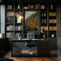 Hyperrealistic Amalfi Poster Museum Quality Home Decor