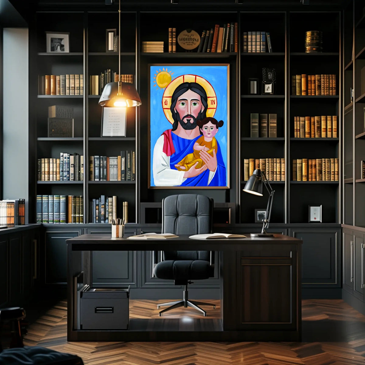 Iconic Religious Imagery Poster