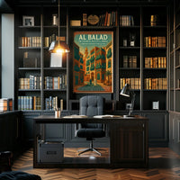 Al Balad The Colorful Old City Of Poster