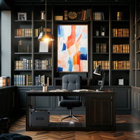 Abstract Color Symphony Abstract Poster