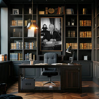 Presidential Portrait in the Oval Office – Dwight D. Eisenhower Poster