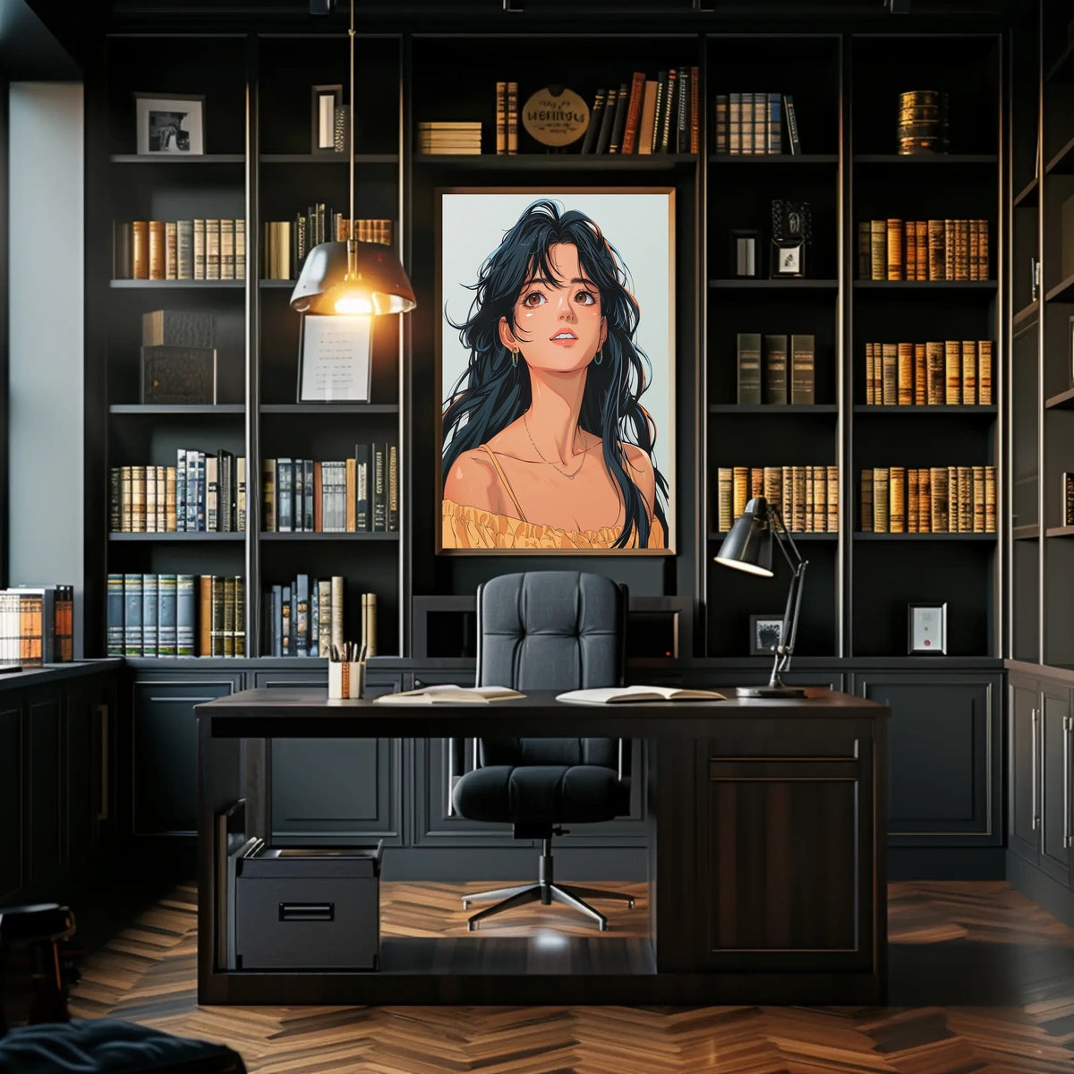 Radiant Portrait Poster