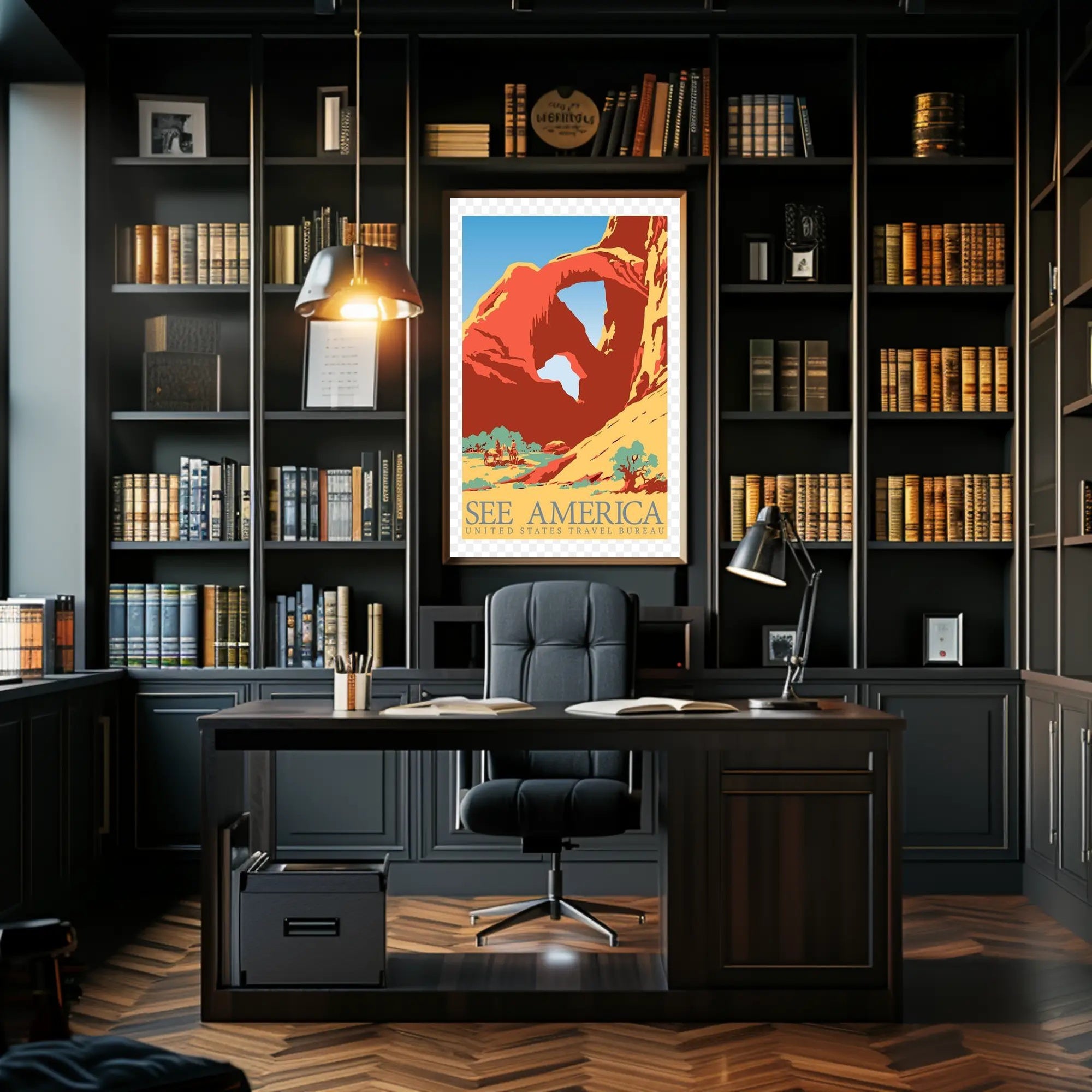 Explore America's Natural Wonders Poster PosterGoat