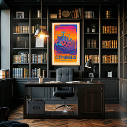 City of Angels Los Angeles, CA Poster
