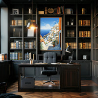 Scenic Santorini Poster