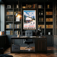 Sun Valley, Idaho Chicago And North Poster