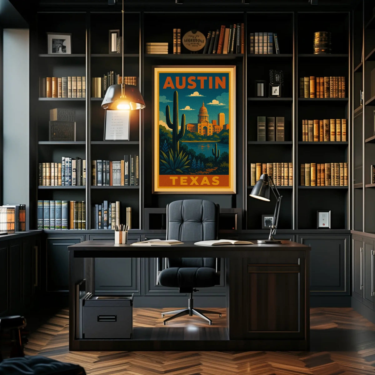 Austin, Texas Scenic Poster