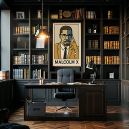 Malcolm X Poster