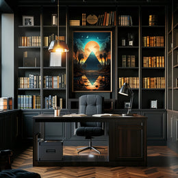 Celestial Reflections Poster