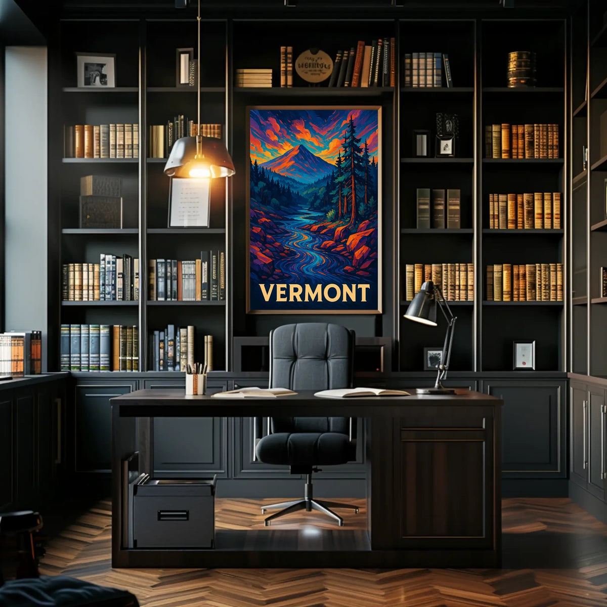 Vermont Landscape Poster