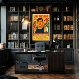 Celebrating a Legendary Athlete Poster