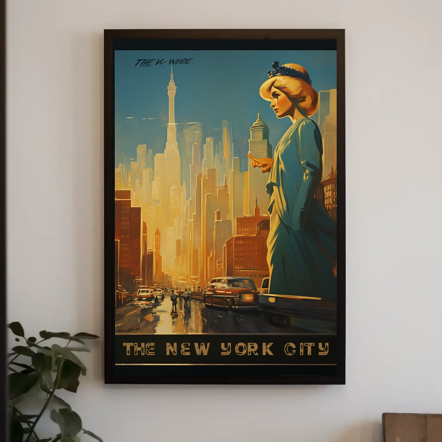New York City Vintage Poster