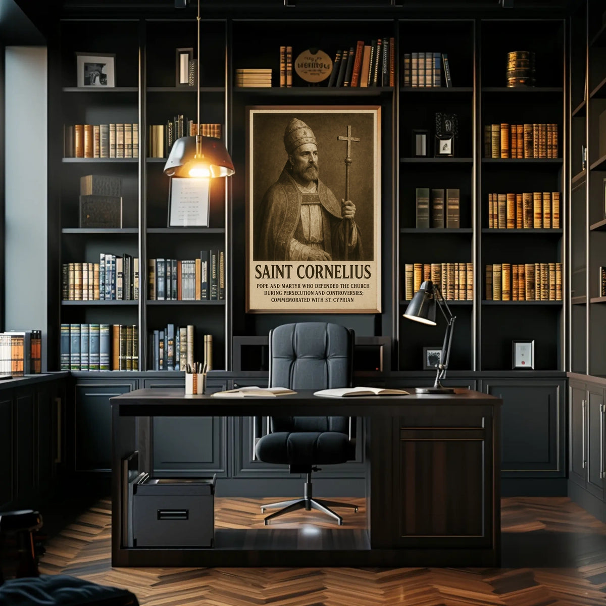 Saint Cornelius Pope And Martyr Poster