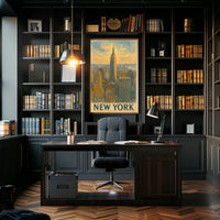 New York City Skyline Poster