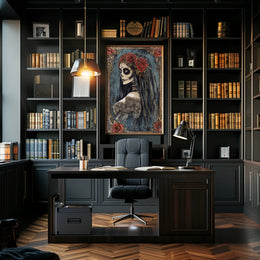 La Catrina Elegance Poster