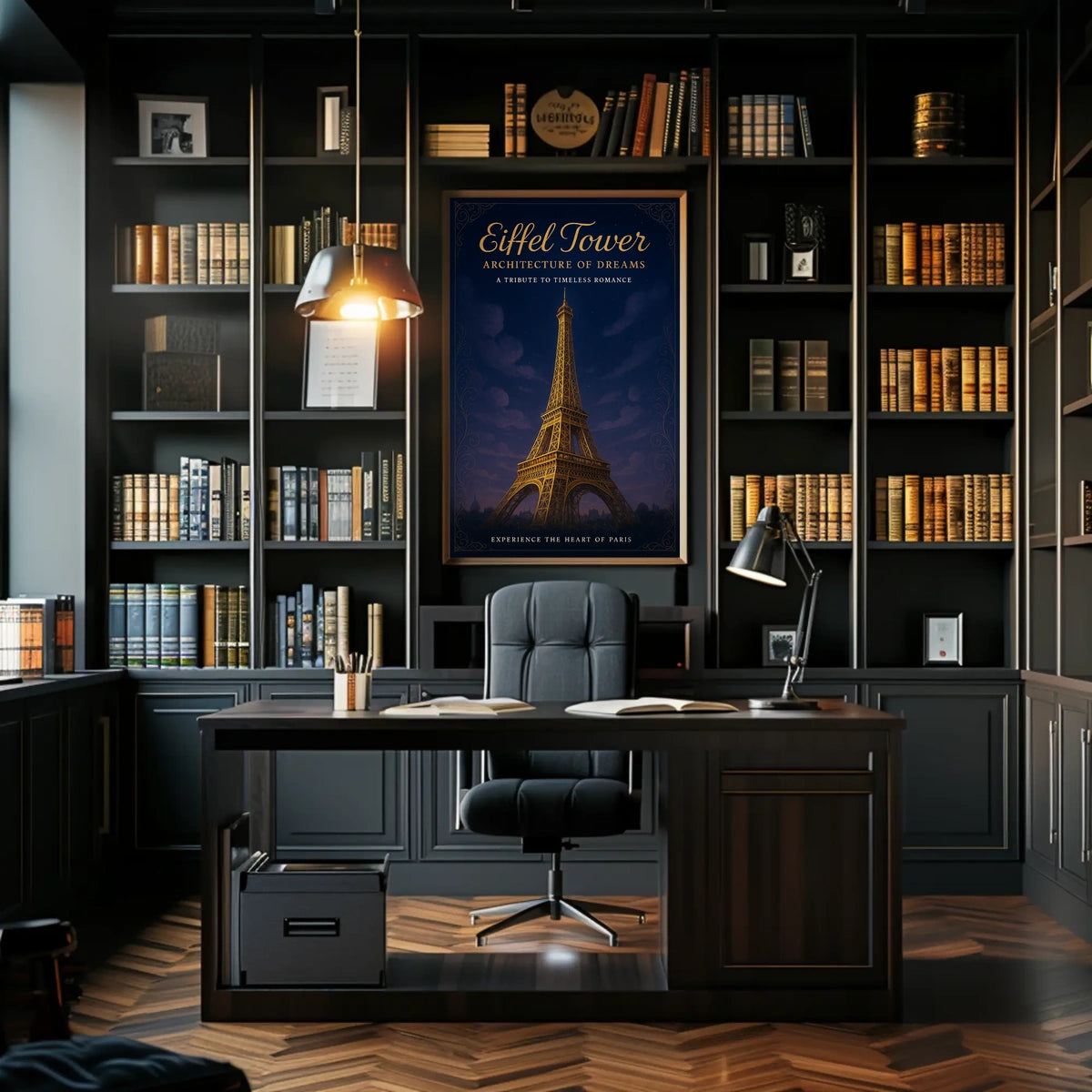 Eiffel Tower Architecture Of Dreams Poster