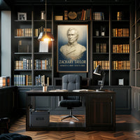 Zachary Taylor Presidential Term Poster PosterGoat
