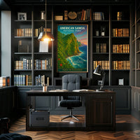 National Park of American Samoa Adventure Poster