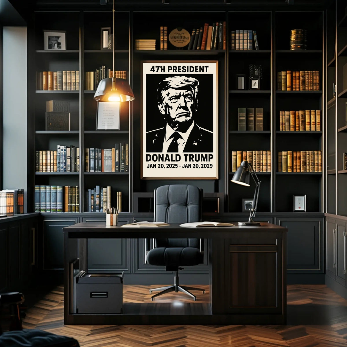 Donald Trump 47th President Poster