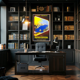 Visit France The French Riviera Poster