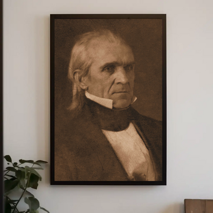 James Polk 11th President Sepia Photo