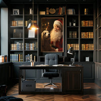 SantaS Joyful Moment Poster