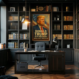Donald Trump 47Th President Poster