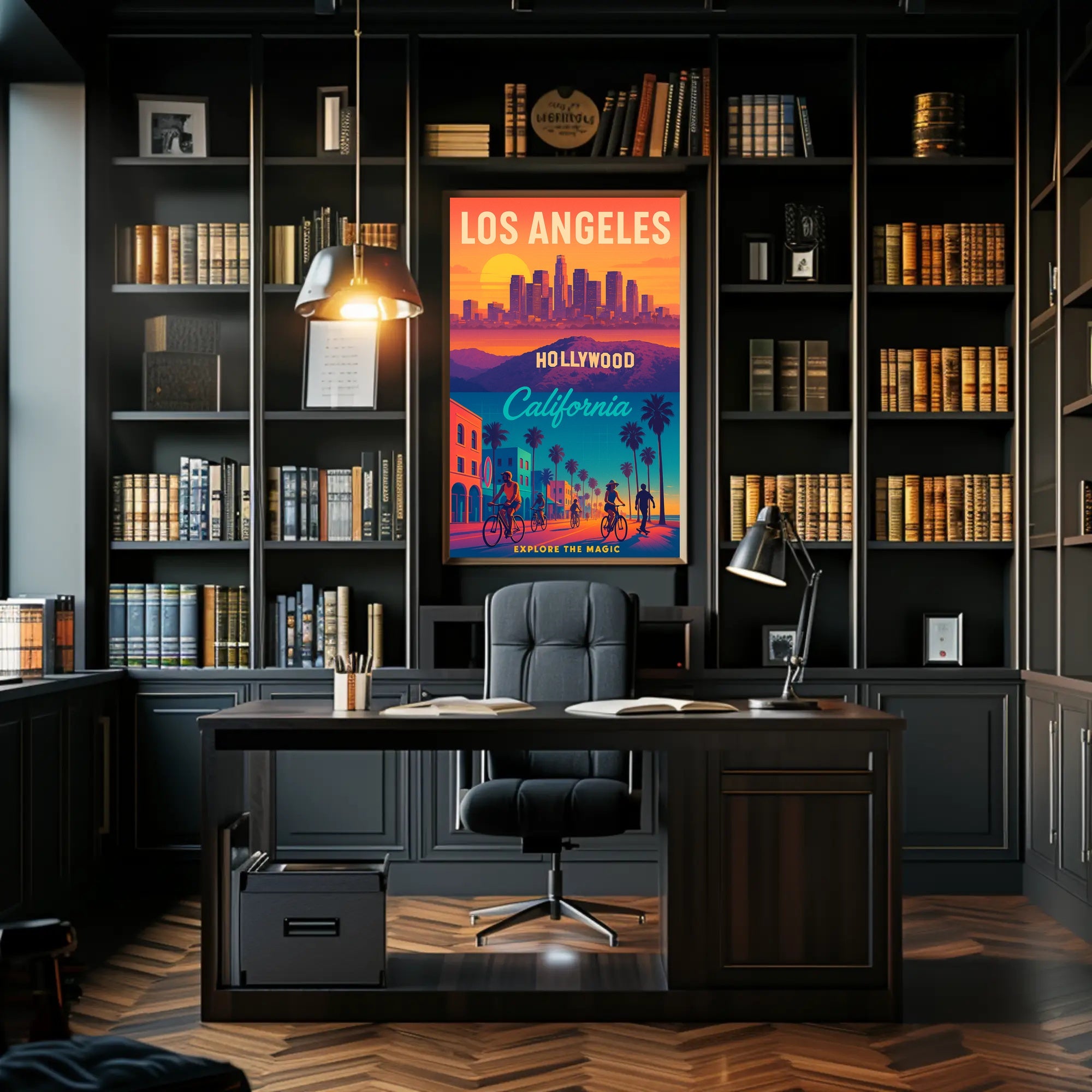 Explore the Magic of Los Angeles Poster PosterGoat