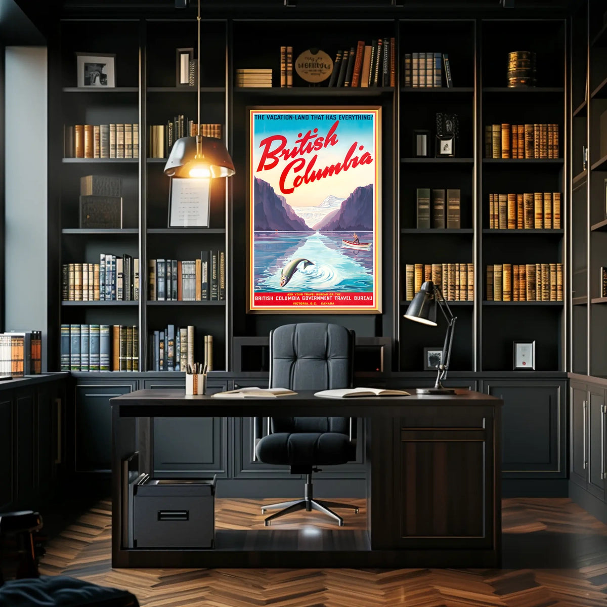 Discover British Columbia Poster