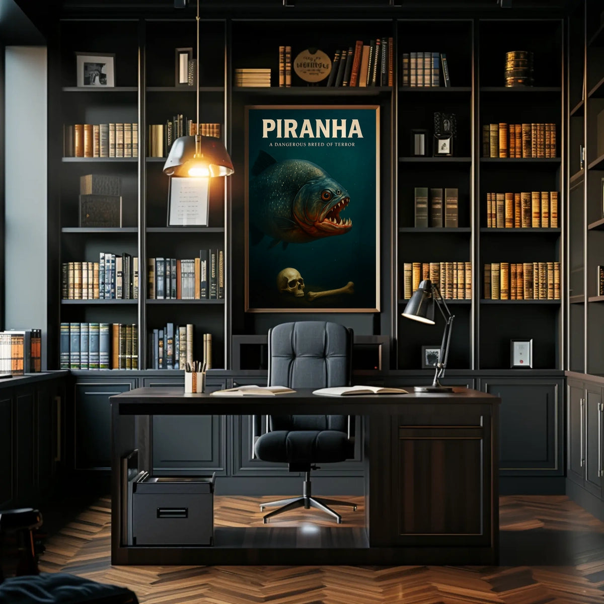 Piranha A Dangerous Breed of Terror Poster