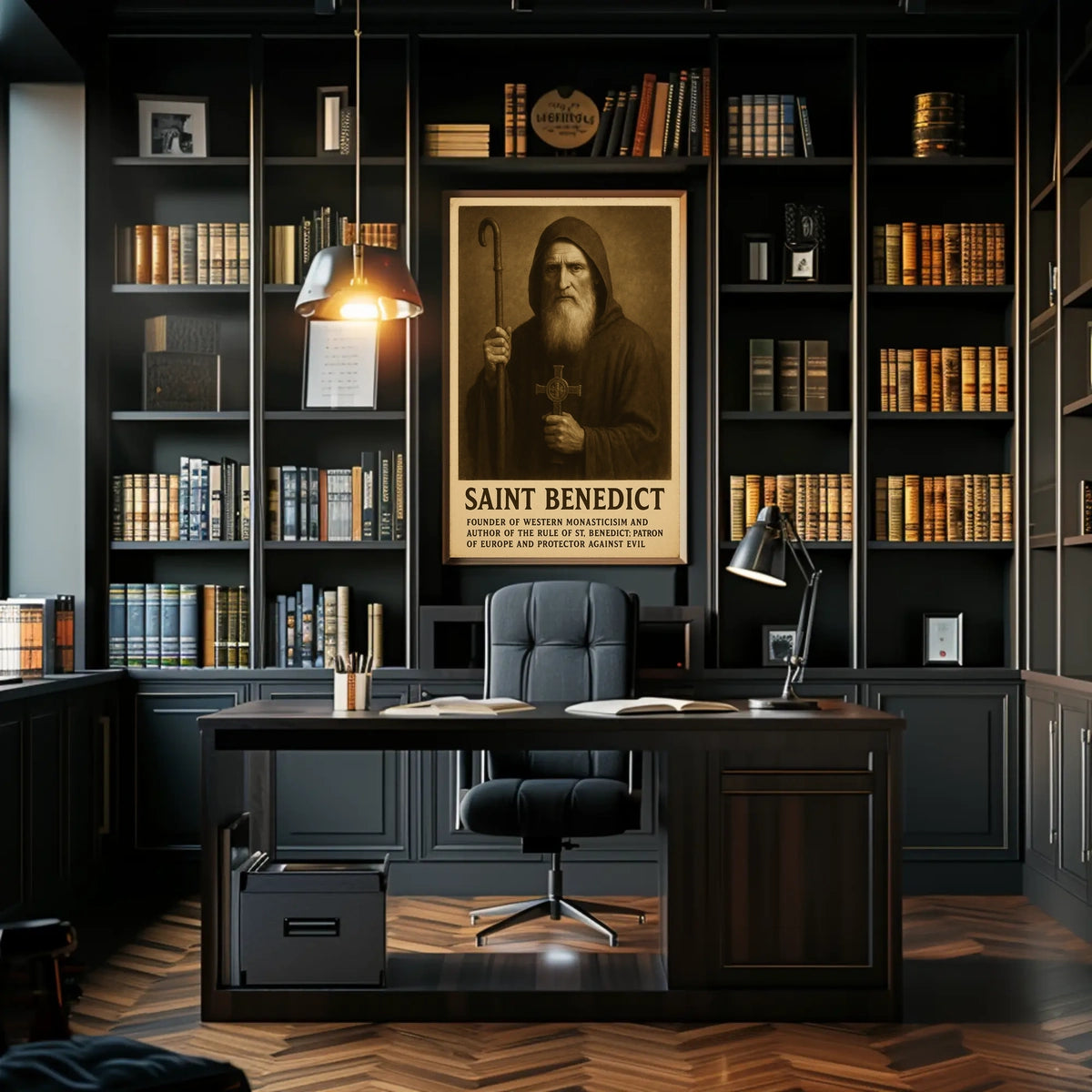 Saint Benedict Poster